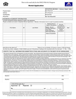 Massachusetts Fair Housing Rental Application Process form preview